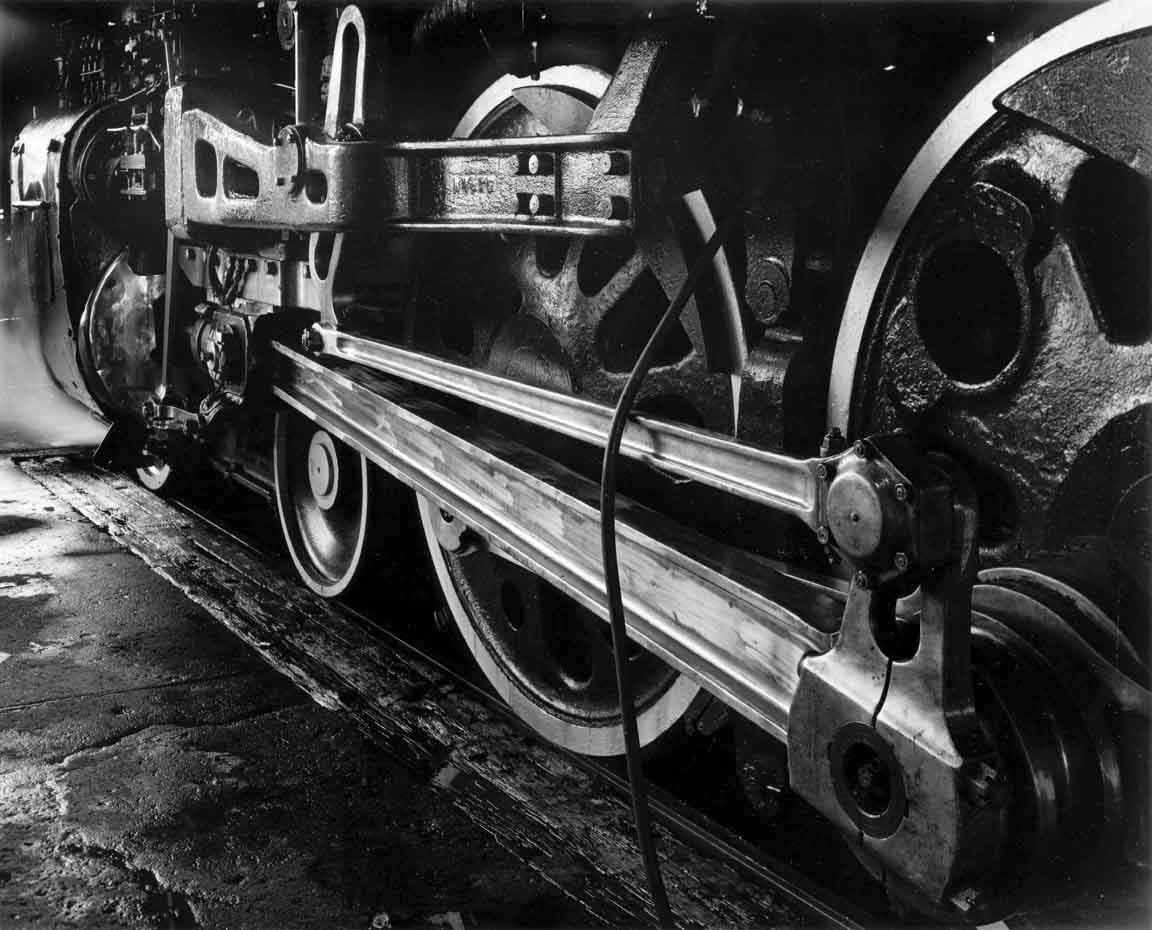 U.P. 8444 in Cheyenne Roundhouse